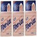 Rugby Fiber-lax 500mg Tablet Relieve Constipation 60 Counts X 3 packs