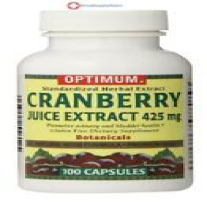 McK Optimum Cranberry Supplement 425 mg Strength Capsule 100 per Bottle