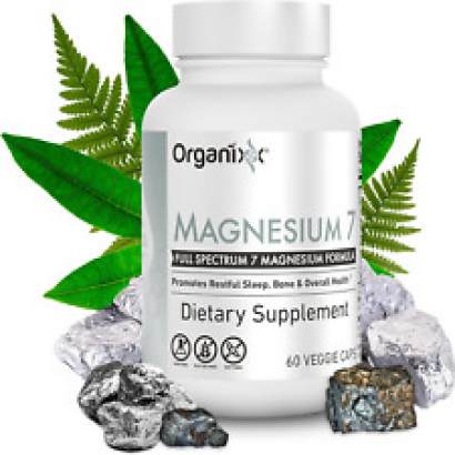 Magnesium Supplement, Natural Calm Magnesium Capsules for Sleep Support, Muscle