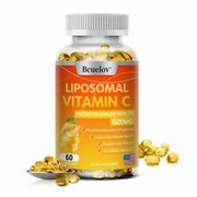 Liposomal Vitamin C 1200mg, Vit Supplements Support Heart, Brain & Joint Support