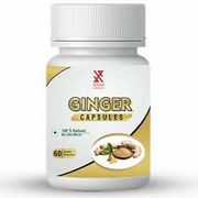 Xovak Pharma  Organic Ginger 60 Capsule (Pack of 1) Long Expiry