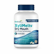 Oracoat XyliMelts Dry Mouth Oral Adhering Discs Slightly Sweet with Xylitol, ...