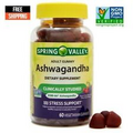 Spring Valley Ashwagandha Stress Support Dietary Supplement Gummies 60 Count*