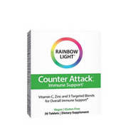 Rainbow Light Counter Attack Immune Support Vitamin C Tablets - 90ct. Exp. 10/23