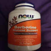 NOW Foods Berberine Glucose Support Medicinal herb Softgel - 90 Count (1418)