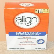 Align Probiotic Bloating Relief + Food Digestion 28 Capsules Exp 01/2025 NEW