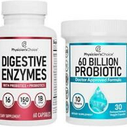 Digestive Enzymes 60ct + 60B Probiotic 30ct