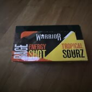 Warrior Rage Energy Shots Tropical Sourz - 12 x 60ml