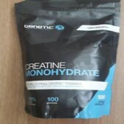 Genetic Engineered Supplements 100% Creatine Monohydrate 500gr Unflavoured