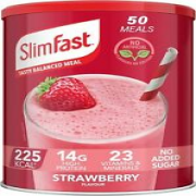 SlimFast Balanced Meal Shake Meal Replacement, Strawberry Flavour * 50 SERVINGS*