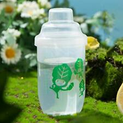 2-4pack Shaker Bottle with Scale Portable Milkshake Cup for Milkshakes Coffee
