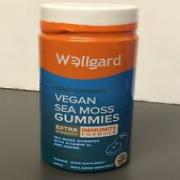 Wellgard - Vegan Sea Moss Gummies, 60 Vegan Gummies. BRAND NEW. FREE UK POST.