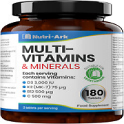Nutri-Ark Multivitamin | 26 Key Multivitamins & Minerals for Women & Men Includi