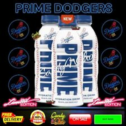 DODGERS LA PRIME HYDRATION KSI LIMITED EDITION USA IN HAND NEW UNOPENED BOTTLES