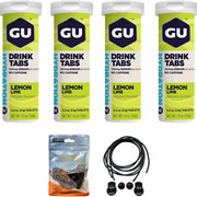 Energy Hydration Drink Tabs - 4 Tubes of Electrolyte Tablets - 12 Tablets per Tu