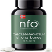 Calcium-Magnesium [90 Tablets] Norwegian Natural Complex with a High Dosage of C