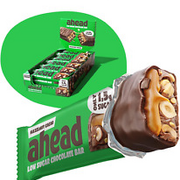 Ahead ACHIEVE | Keto Chocolate Bars – 18 x 35g – Hazelnut Cacao – Low Carb Sugar