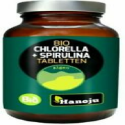 Organic Chlorella + Organic Spirulina hanoju 400 MG 300 Tablets