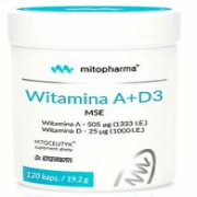 Vitamin A 1333 Ie + Vitamin D3 2000 Ie Dr.Enzmann 120 Capsules