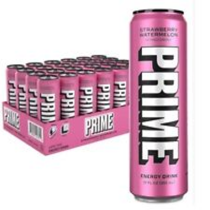 24 Pack Prime Energy Drink Can 355 ml - Strawberry Watermelon