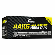 OLIMP AAKG 1250 MEGA CAPS Arginine Dietary Supplement Blood Circulation Pump