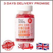 Apple Cider Vinegar Gummies with The Mother 1000mg Enhanced with Vitamin B12 & F