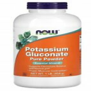 NOW FOODS - POTASSIUM GLUCONATE - 454 grams of POTASSIUM