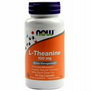 L-THEANINE 100 mg with Green Tea 90 caps NOW FOODS
