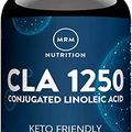 MRM Nutrition CLA 1250 | Keto Friendly | 80% CLA High Potency | 1000mg CLA per Capsule | Healthy fats | Gluten-Free | 30 Servings