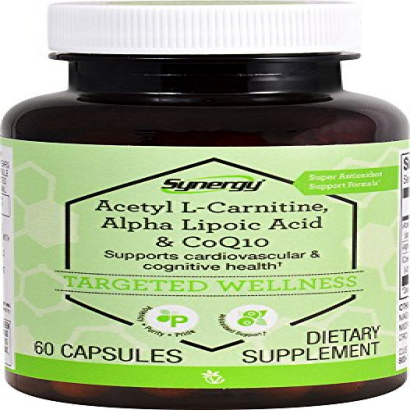 Vitacost CoQ10 + Alpha Lipoic Acid + Acetyl L-Carnitine HCl -- 60 Capsules