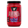 BSN Amino X Muscle Recovery & Endurance Powder with BCAAs, Intra Workout Support, 10 Grams of Amino Acids, Keto Friendly, Caffeine Free, Flavor: Grape, 30 Servings (Packaging May Vary)