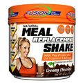 Fusion Plant Based Vegan Protein Meal Replacement Powder - Creamy Chocolate Flavor, Best Raw Plant-Based Protein Isolate Shake, Dairy and Gluten Free, Sugar Free, 10 Servings by Fusion Diet Systems