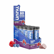 Nuun Sport + Caffeine Electrolyte Tablets for Proactive Hydration, Wild Berry, 8 Pack (80 Servings)