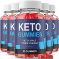 (5 Pack) Kickin Keto Gummies Advanced Strength Formula, Vegan Kickin Keto ACV Kicking Keto Gummies (300 Gummies)
