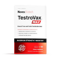 Novex Biotech TestroVax MAX – Daily Testosterone Multivitamin - Dietary Supplements for Boosting Testosterone and Increasing Strength, 60 Ct, 30-Day Supply