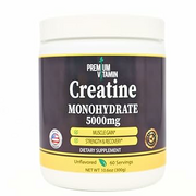 Creatine Monohydrate Powder | 5 Grams Per Serving | 5000mg Per Serving | Pure Unflavored Creatine Powder | Muscle Gain & Recovery | Men & Women | Workout Supplement (300, Grams)