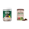 Purely Inspired Organic Protein Powder and Country Farms Super Greens Drink Mix Bundle (16+20 Servings)