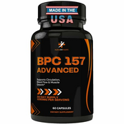 BPC 157 Advanced Formula L Arginine Complex Capsules, Supports Circulation, Blood Flow and Muscle Growth 1280 MG Per Serving, 30 Day Supply