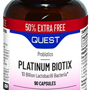 Quest Platinum Biotix 90 Capsules (Pack of 4)