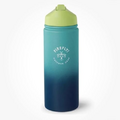 Kids Outdoor Gear Stainless Steel 16oz Insulated Youth Water Bottle - Teal & Green