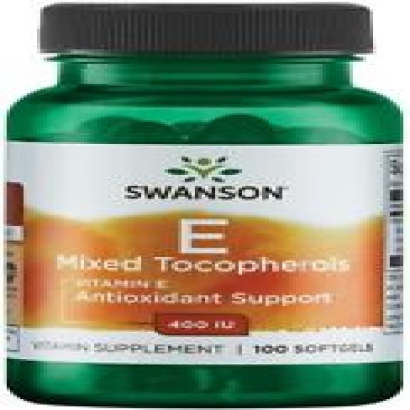 (100g, 211,30 EUR/1Kg) Swanson Vitamin E Mixed Tocopherols, 268mg - 100 softgel