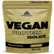 Peak Vegan Protein Isolate Eiweiß - 750 g Beutel / pflanzlich / Gluten- Sojafrei
