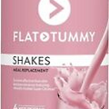 Flat Tummy Meal Replacement Shake Plant Based Protein Strawberry 28.2oz  7/24
