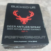 Bucked Up Deer Antler Velvet Extract Spray - 2 fl oz (IGF-1) EXP: 01/26 "NEW"