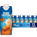 Pure Protein Salted Caramel Protein Shake, 30g Complete Protein, Ready to Drink