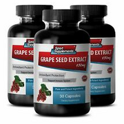 Grape Pills - Grape Seed Extract 95% 150mg - Provide You With Steady Energy 3B