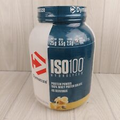 Dymatize ISO100 Hydrolyzed Nutrition Whey Protein 3Lb  Gourmet Vanilla Workout