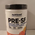 Nutricost Stim-Free Pre-Workout, 30 Servings Pink Lemonade Exp 09/2026
