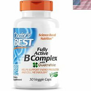 Bioavailable B Complex Capsules for Metabolism & Nervous System Health - 30 Pack