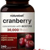Organic Cranberry Pills Maximum Strength 36000mg Urinary Tract  Support 240 CAPS